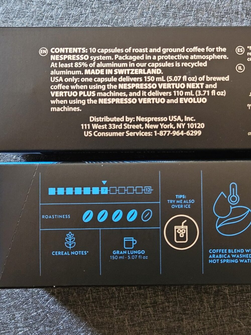 VERTUO COSTA RICA Nespresso Pods - 2 Boxes NEW - Picture 4 of 4